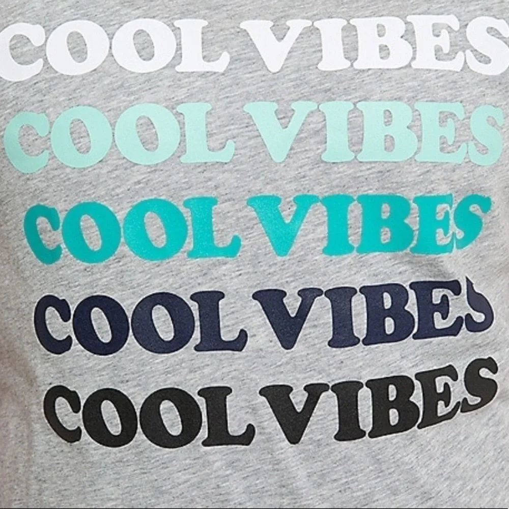 Justice COOL VIBES Repeat Ringer T-shirt